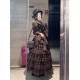 Sakya Antique Gauze Blouse Vest, Adjustable Skirt and Sets(Reservation/3 Colours/Full Payment Without Shipping)
